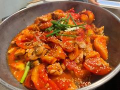 -贵州辣子鸡番茄鸡
