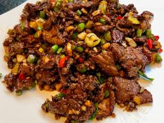 小炒黄牛肉-茅炒屋龙虾·烧烤·湘菜(新河路店)