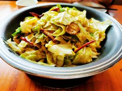 干锅手撕包菜-翠花老菜饺子馆(七宝店)