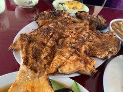 -北京龙庆四季香农家饭庄·灶台鱼·碳烤虹鳟鱼(龙庆峡店)