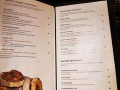 菜单-Long Bar(莱佛士酒店)