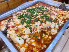 豆花烤鱼（草鱼）-彭秉兰豆花烤鱼(文化园店)