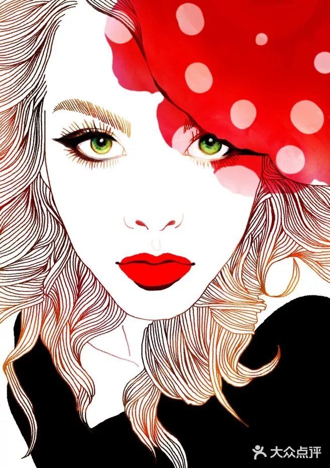 你见过有人用针管画的头发丝吗❗