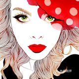 你见过有人用针管画的头发丝吗❗