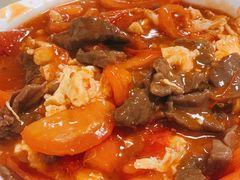番茄蛋牛肉饭-好好滋味茶餐厅