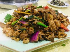 葱姜炒猪杂-标记美食新鲜猪杂(兴南大道店)