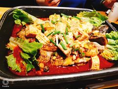 豆花烤鱼-彼酷哩活鱼现烤(中原万达店)