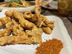 自制酥肉-三人行骨头王火锅(长寿店)