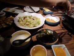 -明洞阿姨·韩式酱蟹烤肉·创意料理(三元桥店)