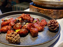 黑蒜松仁牛肉-106餐厅(山水文园店)