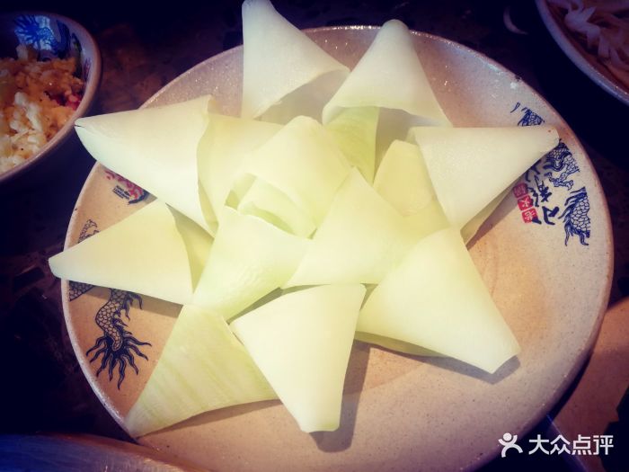 小龙坎老火锅(开发区维也纳店)功夫莴笋片图片 - 第3张