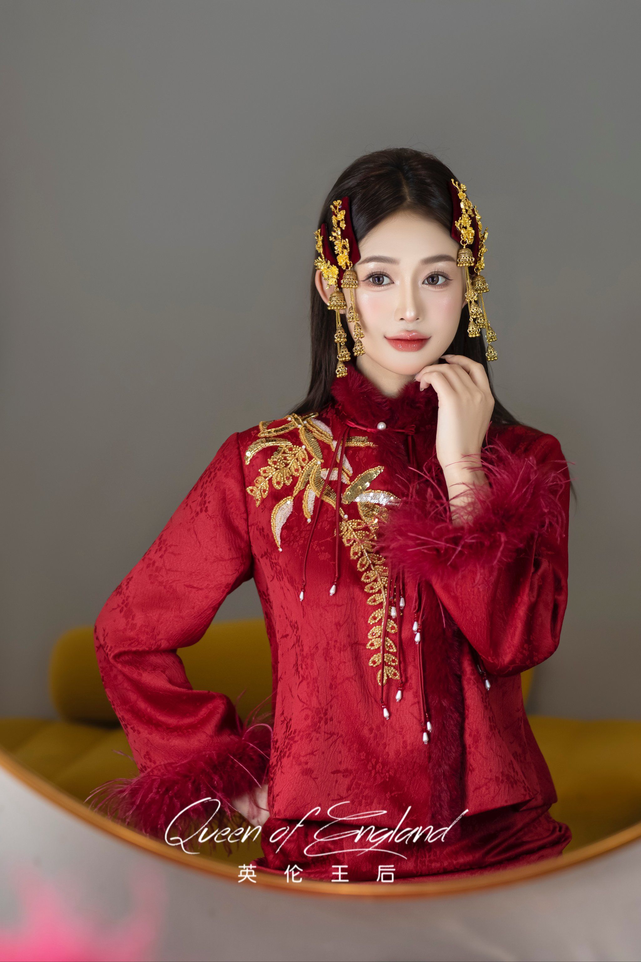 出片率极高的红色秀禾服 ❤️