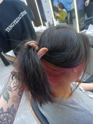 点击看大图 -藤野造型烫发染发