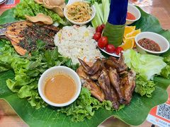 -沐毫傣泐云南菜孔雀宴•手抓饭傣味烧烤(曼听店)