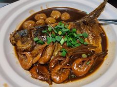 招牌鱼双宝捞饭-卢大鲜鱼头捞饭(美利广场店)