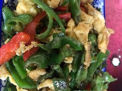 辣椒炒鸡蛋-照金特色农家乐