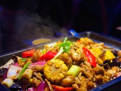 黑椒耗油味炭烧牛蛙平锅-蛙来哒(东城万达店)