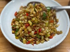 酸豆角炒肉末-望湘园·湖南菜(宏伊店)