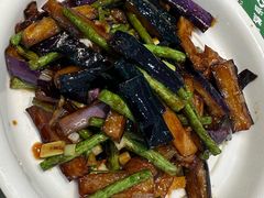 长豆角烧茄子-黑窑厂糖油饼烤鸭·清真菜(旗舰店)