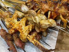 麻辣鱿鱼-宝记烧烤·碳锅羊肉·羊蝎子火锅·夜食社(文体路创始店)