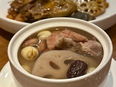 铫子煨排骨粉藕汤-清水亭湖北菜(大屯DT51店)