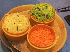 三色蒸菜-金狮麟·新豫菜(金码大厦店)
