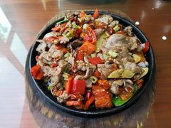 铁板孜然牛肉-伙工殿餐厅(吉大店)