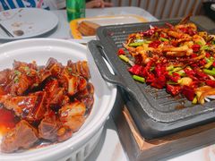 -绿茶餐厅(滨海万达广场店)