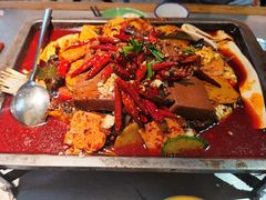 -探鱼·鲜青椒爽麻烤鱼(中天广场店)