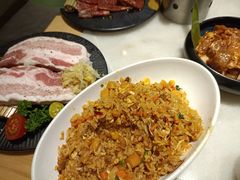 麻辣牛肉春笋炒饭-韩宫宴炭火烤肉(印象城店)