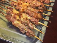 -老红桥炸灌肠牛肚锅烧烤(定福庄店)