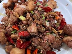 干煸鸡块-满口香饭店