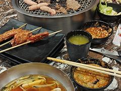 -啊美丽炭火烤肉(滑翔一店)
