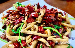 Spicy Lamb Tripe Stir-fry