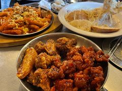 韩式炸鸡-MI WU FACTORY米屋美食工厂餐厅(绿地店)