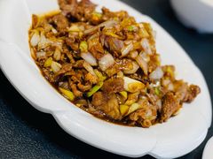 葱爆羊肉-紫光园·烤鸭·北京菜(团结湖店)