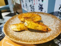 铁板和风口味海捕虾-大成铁板烧•板前(复古餐厅石老人店)
