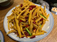 干煸藕丝-静一餐厅·湖北菜(前门创始店)