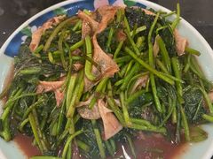 腐乳红薯藤炒豆皮-绍兴名菜馆(可乐路店)