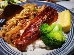 牛肉鳗蒲烧双拼饭-渔寿司·日本料理(艾尚天地店)