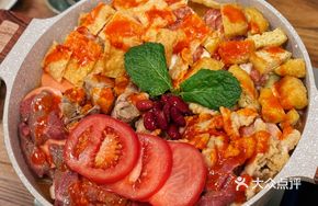 Sanfu Sour Soup Tofu Flower Pot