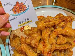 -东来菜馆•手抓海鲜家常菜•海鲜锅贴(鸽子窝店)