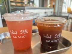 白桃荔枝-SAANCI山池咖啡(海上世界文化艺术中心店)