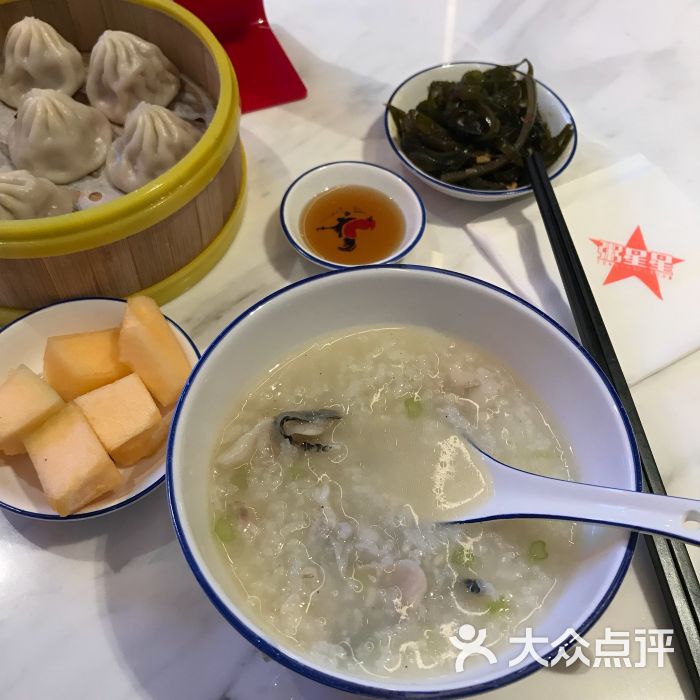 黑鱼干贝粥套餐