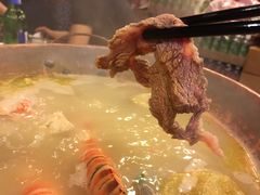 -鲜入围煮花胶鸡海鲜火锅