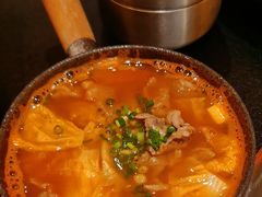 辣白菜牛肉汤-老呆炭·山葵烤肉(京西大悦城店)