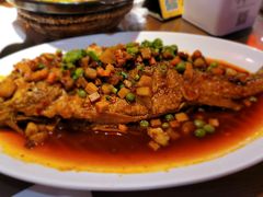 干烧大黄鱼-正阳门饭庄·烤鸭·北京菜(万丰路七里庄店)
