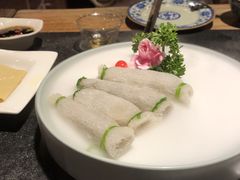 竹笙虾卷-大匠工房古船木艺术餐厅·猪肚鸡专门店(长白仙岛店)