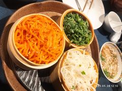三色蒸菜-金狮麟·新豫菜(金码大厦店)