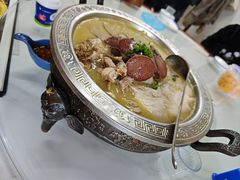 东北杀猪菜-五谷粮煎饼卷大葱(景星店)